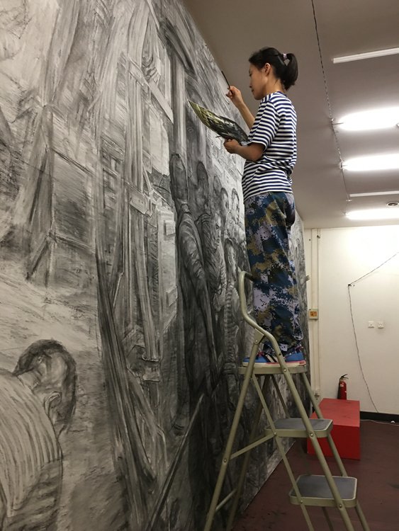 中国美术家协会 新闻资讯 人物专题 油画《英雄壮歌——海军372潜艇